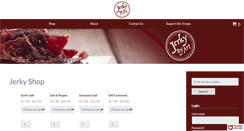 Desktop Screenshot of jerkybyart.com